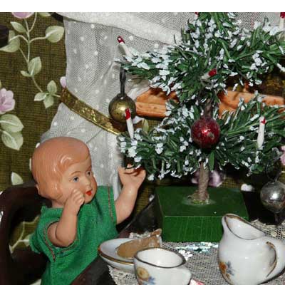 antiker Christbaum