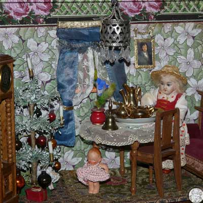 antiker Christbaum