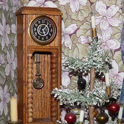 Jugendstil-Standuhr