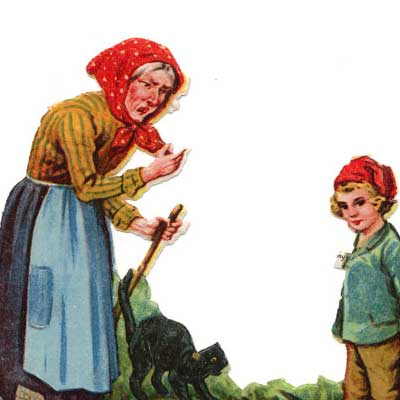 antike Glanzbilder