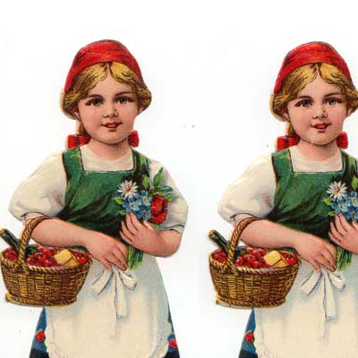 antike Glanzbilder