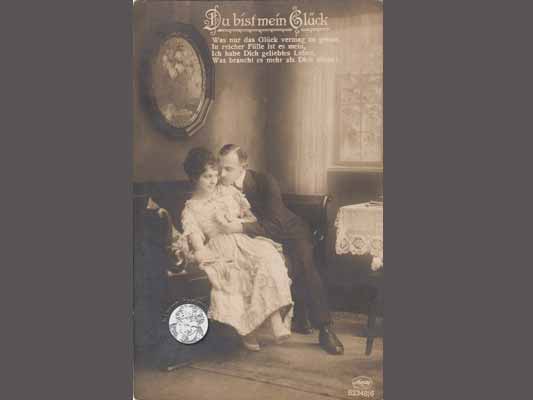 antike Postkarte