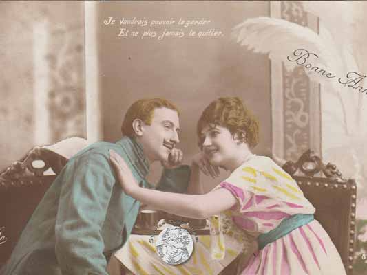 antike Postkarte