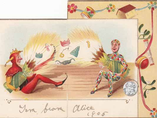antike Postkarte