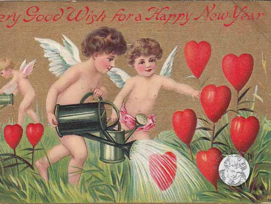antike Postkarte