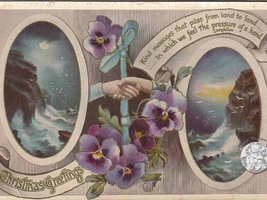 antike Postkarte