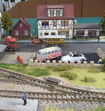 Modellbahnausstellung altes Straßenbahndepot Schkeuditz