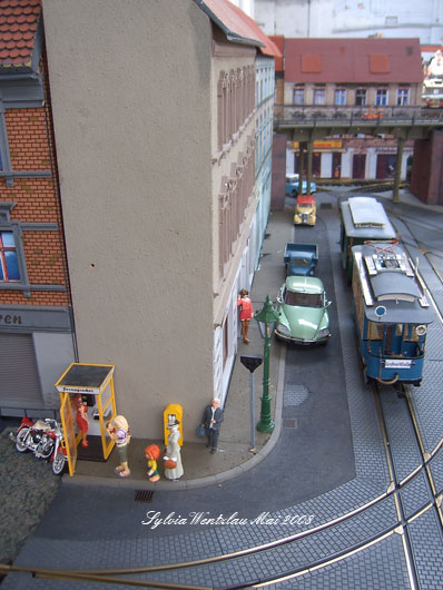 Modellbahnausstellung altes Straßenbahndepot Schkeuditz