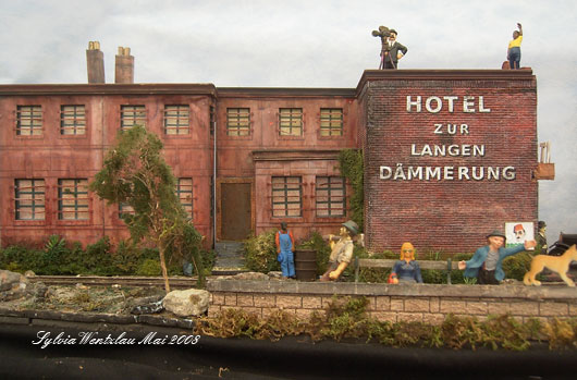 Modellbahnausstellung altes Straßenbahndepot Schkeuditz