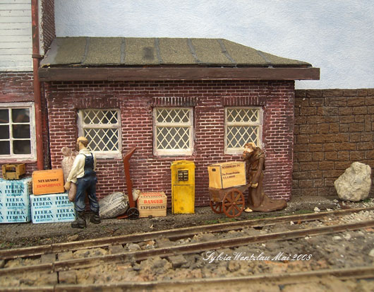 Modellbahnausstellung altes Straßenbahndepot Schkeuditz