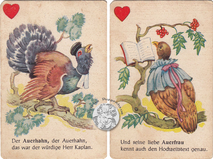 Schwarzer Peter die Vogelhochzeit